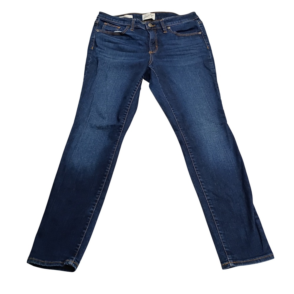 Universal Thread Mid Rise Skinny Jeans Womens 10/30R Dark Wash Blue